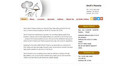 Desktop Screenshot of devilspizzadurham.com